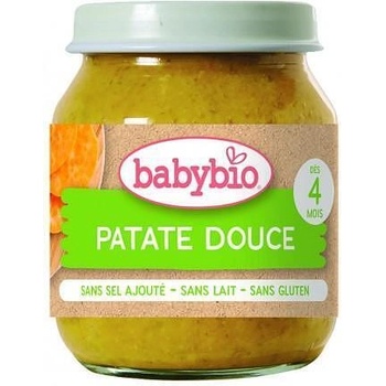 Bebybio Био Зеленчуково пюре - Сладък Картоф (4+ месеца) - 130г - Babybio (4106)