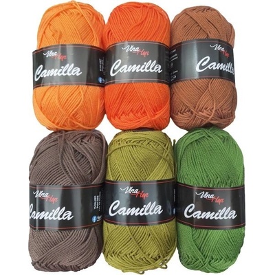 Příze Camilla sada 2314 (6ks) podzimní