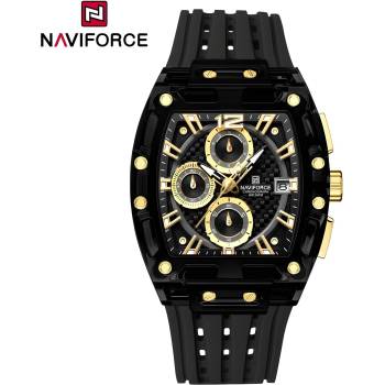 Naviforce Часовници naviforce si-38622 - Черен / Златен kp38622 (si-38622)