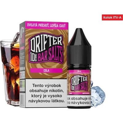 Drifter Bar Nic Salts Cola 10 ml 10 mg