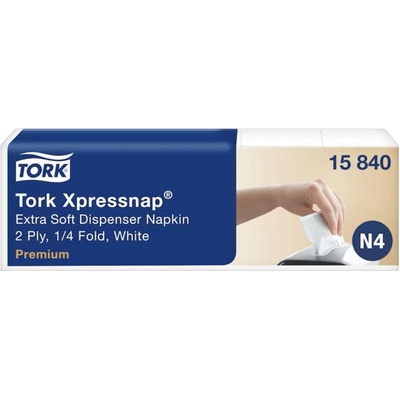 TORK Papierové servítky extra jemné do zásobníka Xpressnap biele N4 500ks