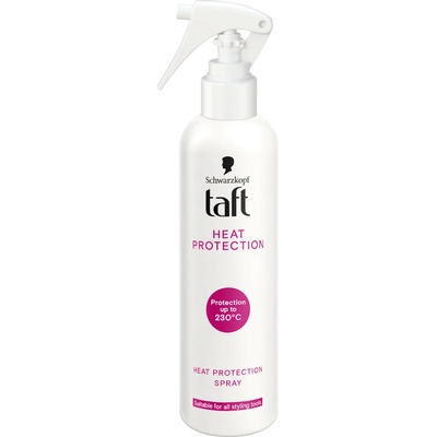 Schwarzkopf Taft Heat Protection sprej pro vlasy namáhané teplem 250 ml