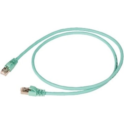 3M Пач кабел 3M, S/FTP, CAT6a, 0.5 м, тюркоаз (UU008073916)