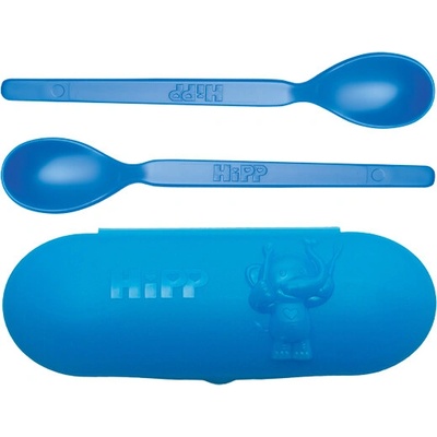 Hipp Spoons Set cestovné púzdro 1 ks lyžička 2 ks