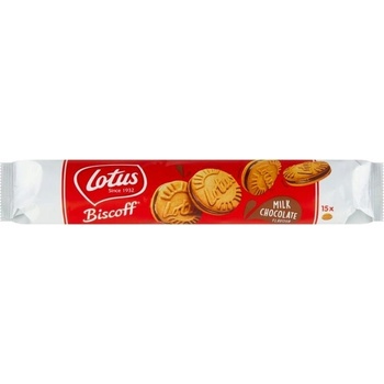 Lotus Biscoff Karamelizované sušienky spojené náplňou s príchuťou mliečnej čokolády 150 g