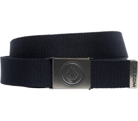 Volcom Circle Web Belt Navy