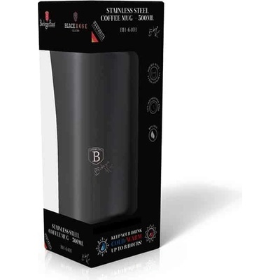 Berlinger Haus Termohrnček Black Rose Collection 500 ml