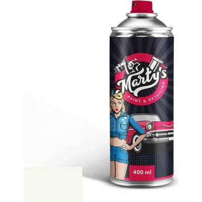 Marty's Autolak ve spreji Toyota 040 Super White kvalita autolaku Standardní sprej 400ml