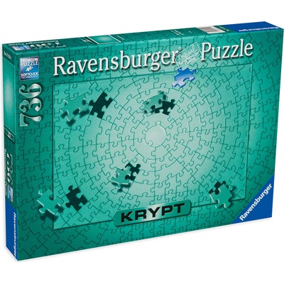 Ravensburger Пъзел Ravensburger от 736 части - Ментов цвят (17151)