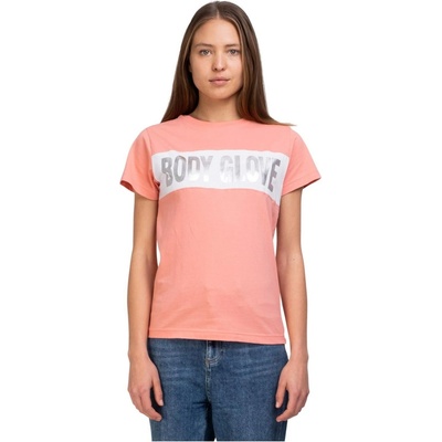 BODY GLOVE tričko Retro Panel Tee Glow Pink GLOW PINK