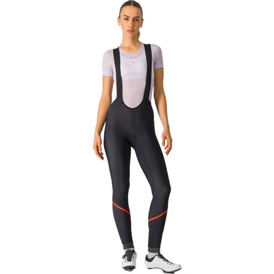 Castelli Velocissima W DT Bibtight Black/ Hibiscus