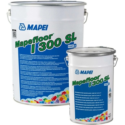 MAPEI Mapefloor I 300 SL dvousložková epoxidová stěrka na průmyslové podlahy 20 kg (složka A 15 kg + složka B 5 kg)