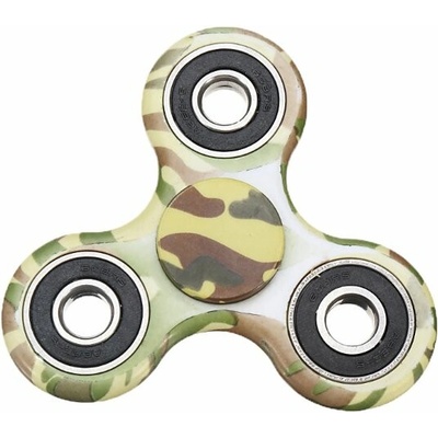 FIDGET SPINNER ANTISTRESOVÁ HRAČKA Army zeleno hnědá