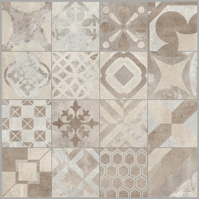 EBS Volcano dekor 60 x 60 cm cementine beige 1,44m²