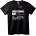 NOONEBRAND Тениска Всичко Без Музика - M, Black