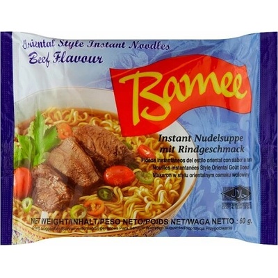 Bamee Orientálna instantná rezancová polievka s hovädzou príchuťou 60 g