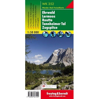 Turistická mapa Ehrwald