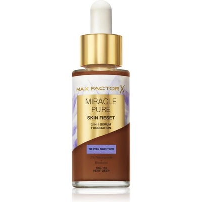 Max Factor Miracle Pure ošetrujúci make-up 100-110 Very Deep 30 ml