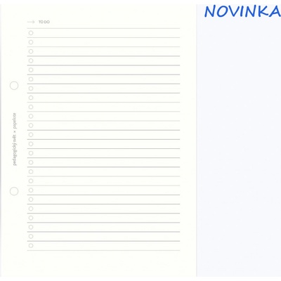 Pedagogický svět TO DO list - trhací blok A5 – Zboží Živě