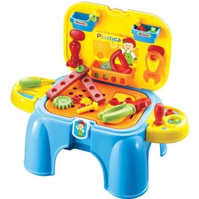 Woodyland Комплект работилница с инструменти и столче Woody - 2 в 1 (91610)
