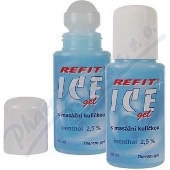 Refit Ice gel roll-on Menthol 2.5% na záda 80 ml