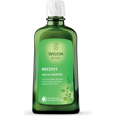 Weleda Body Care brezový olej proti celulitíde Birch Cellulite Oil 200 ml