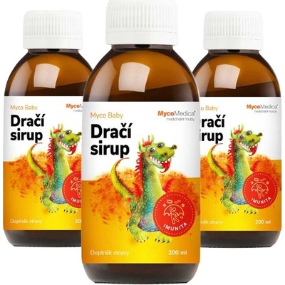 MycoMedica MycoBaby Dračí sirup 3 x 200 ml