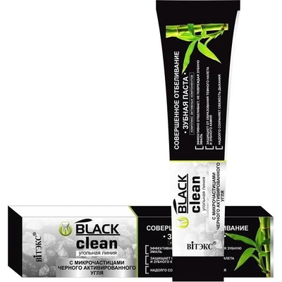 Vitex Black clean DOKONALÉ BIELENIE s mikročasticami aktívneho čierneho uhlia 85 g