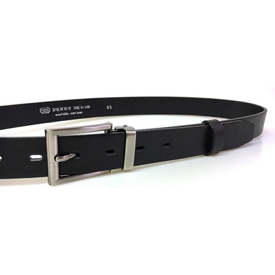 Penny Belts kožený opasek 30-100-2-60 černý