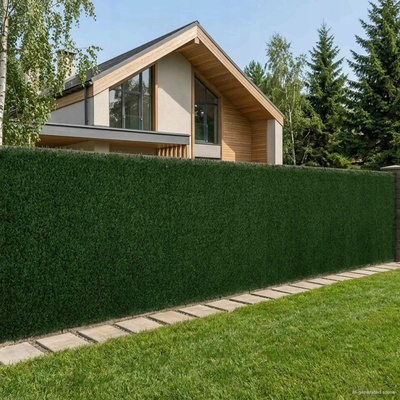 VidaXL Umělý Oplocení tmavě zelený 1,5 x 3 m PVC a ocel