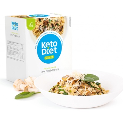 KetoDiet Risoni Proteinové těstoviny 0,5 kg