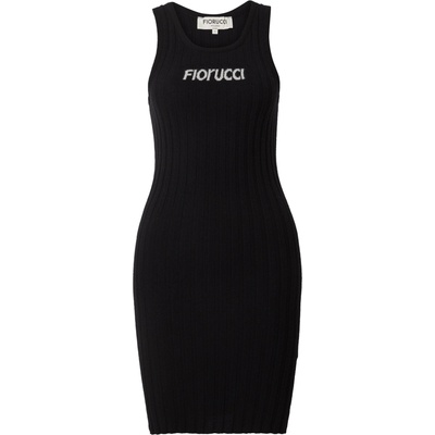 Fiorucci Плетена рокля 'Angolo' черно, размер L
