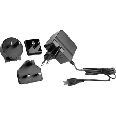 HN Power HNP06I-MICROUSBL6 zásuvkový napájecí adaptér, stálé napětí, s australským adaptérem, s adaptérem pro Evropu, s