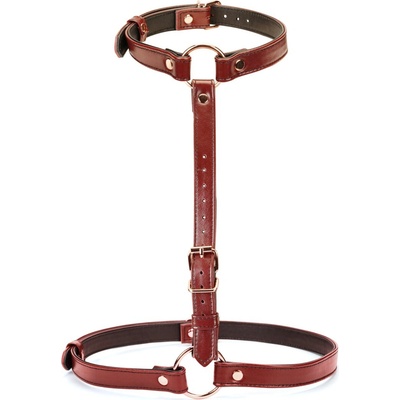 Wine Red Waist Harness Liebe Seele
