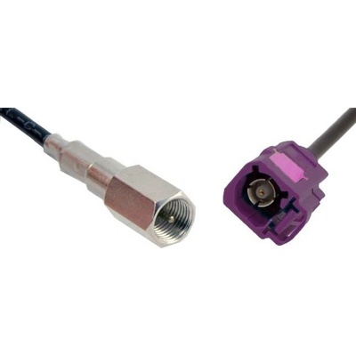 Anténny adaptér FAKRA samica GSM/samec FME, kábel 15 cm