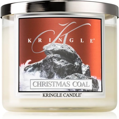 Kringle Candle Christmas Coal ароматна свещ 411 гр