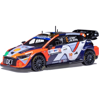 Ixo Hyundai i20 N Rally1 8 Tänak/Järveoja Croatia Rally 2024 Models 1:43