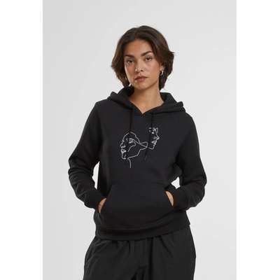 Mister Tee Ladies One Line Fit Hoody black XSUB-MT2495-00007 - Бял, размер L