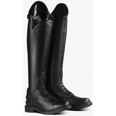 Horze Jezdecké vysoké boty Rimini černá – Zboží Dáma