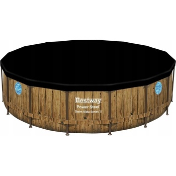 Bestway Power Steel Wood Swim Vista 4,88 x 1,22 m 56725