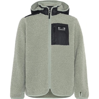 Image 1 of Didriksons Детско поларено яке Didriksons Kid's Exa Full Zip 3 Fleece jacket - Wilted Leaf - размер 120 (703-6471-0311)
