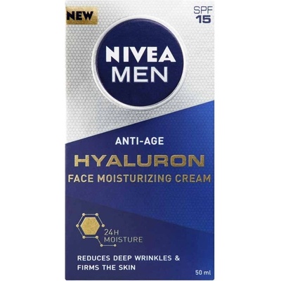 Nivea Men Hyaluron (Face Moisturizing Cream spf15 50 ml