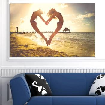Vivid Home Декоративни панели Vivid Home от 1 част, Жена, PVC, 35x25 см, №0560