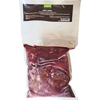 Yoggies B.A.R.F. Krůtí játra 1 kg