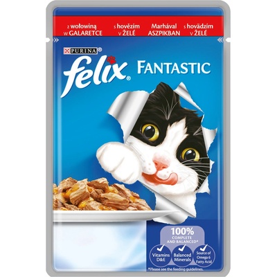 Felix Fantastic hovězí v želé 100 g