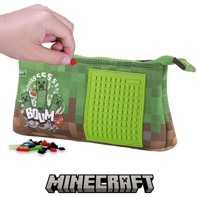 Pixie Crew Minecraft veľké vrecko zelená