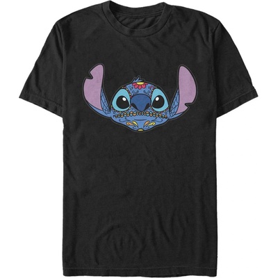 Черна мъжка тениска Disney Classics SUGAR SKULL STITCH ZOOT. Fan | Cheren | МЪЖЕ | L