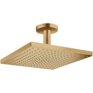 Hansgrohe Raindance E - Душ за глава, 30x30 см, EcoSmart, матиран бронз 26251140 (26251140)