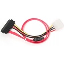 Gembird CC-SATA-C1 Kabel SATA datový/napájecí 15cm (1x 5,25``/1x SATA)