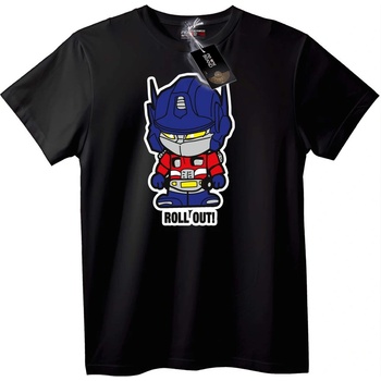 NOONEBRAND Тениска Optimus Prime Потегляне - 4XL, White